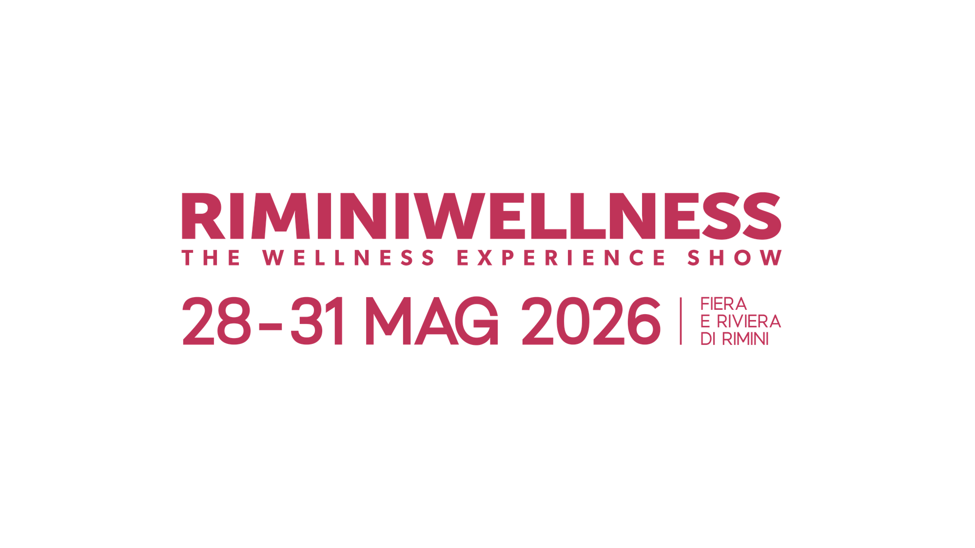 Ti aspettiamo a Rimini Wellness 2026